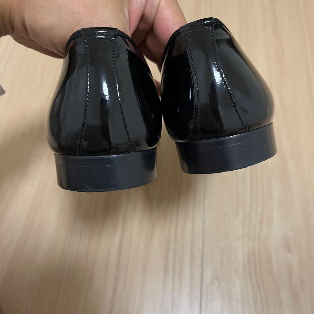 Madras メンズ　オペラパンプス　25.5　ブラック