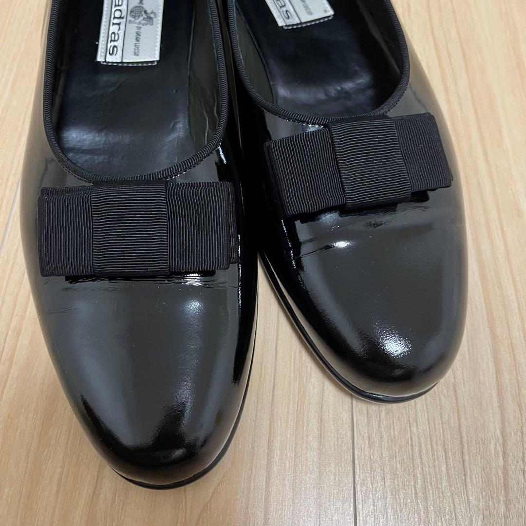 Madras メンズ　オペラパンプス　25.5　ブラック