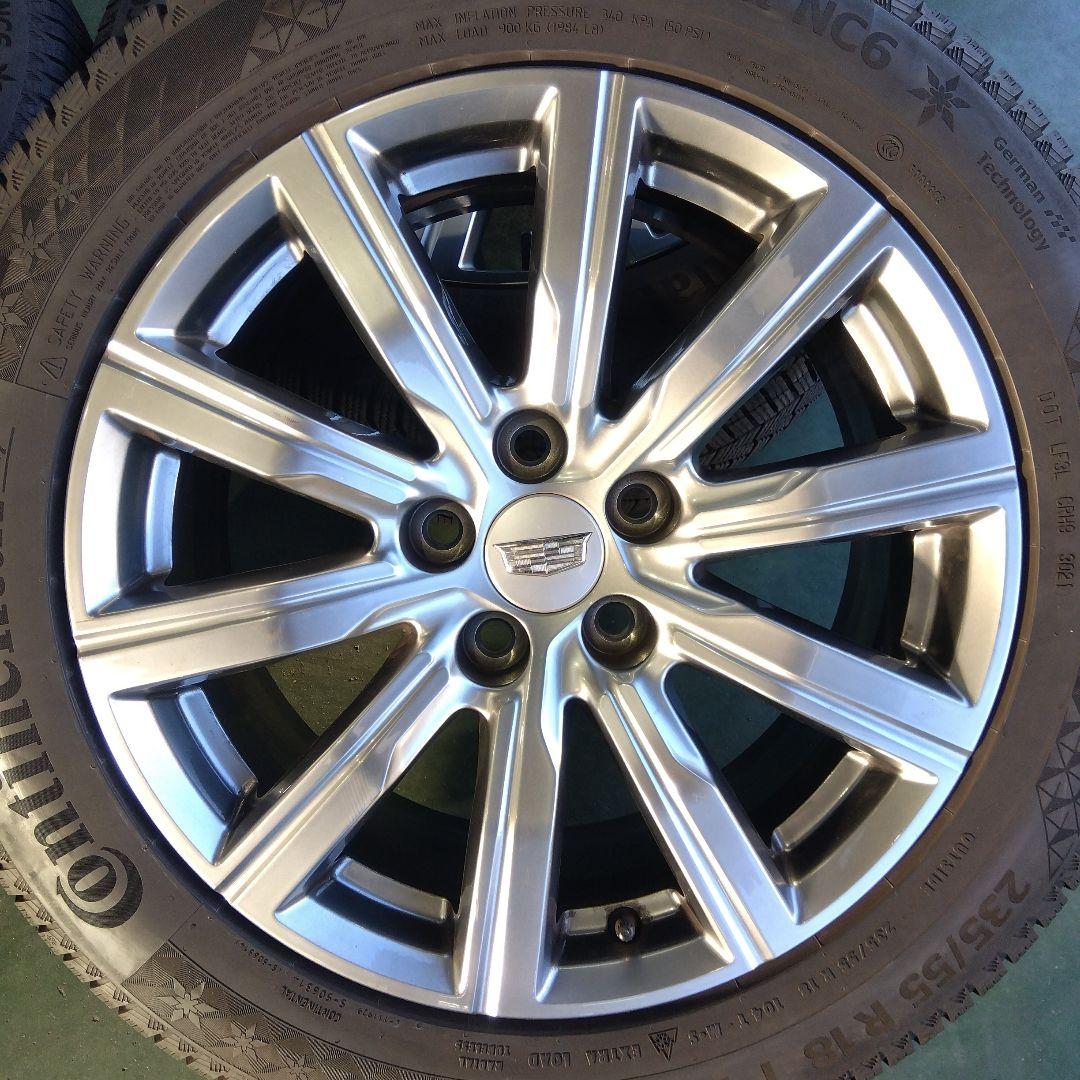 キャデラック　XT4 スタッドレスタイヤ・ホイールセット 235/55R18
