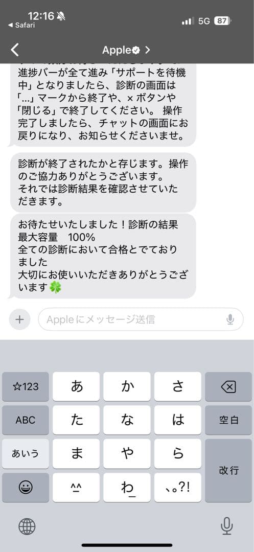 iPad Pro11インチ　第4世代 バッテリー残量100%