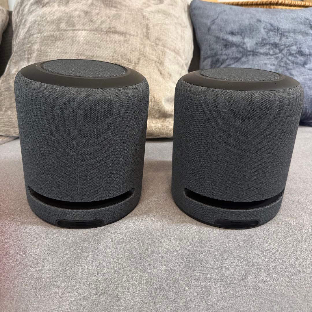 Amazon Echo Studio 黒　2台セット　美品　エコースタジオ