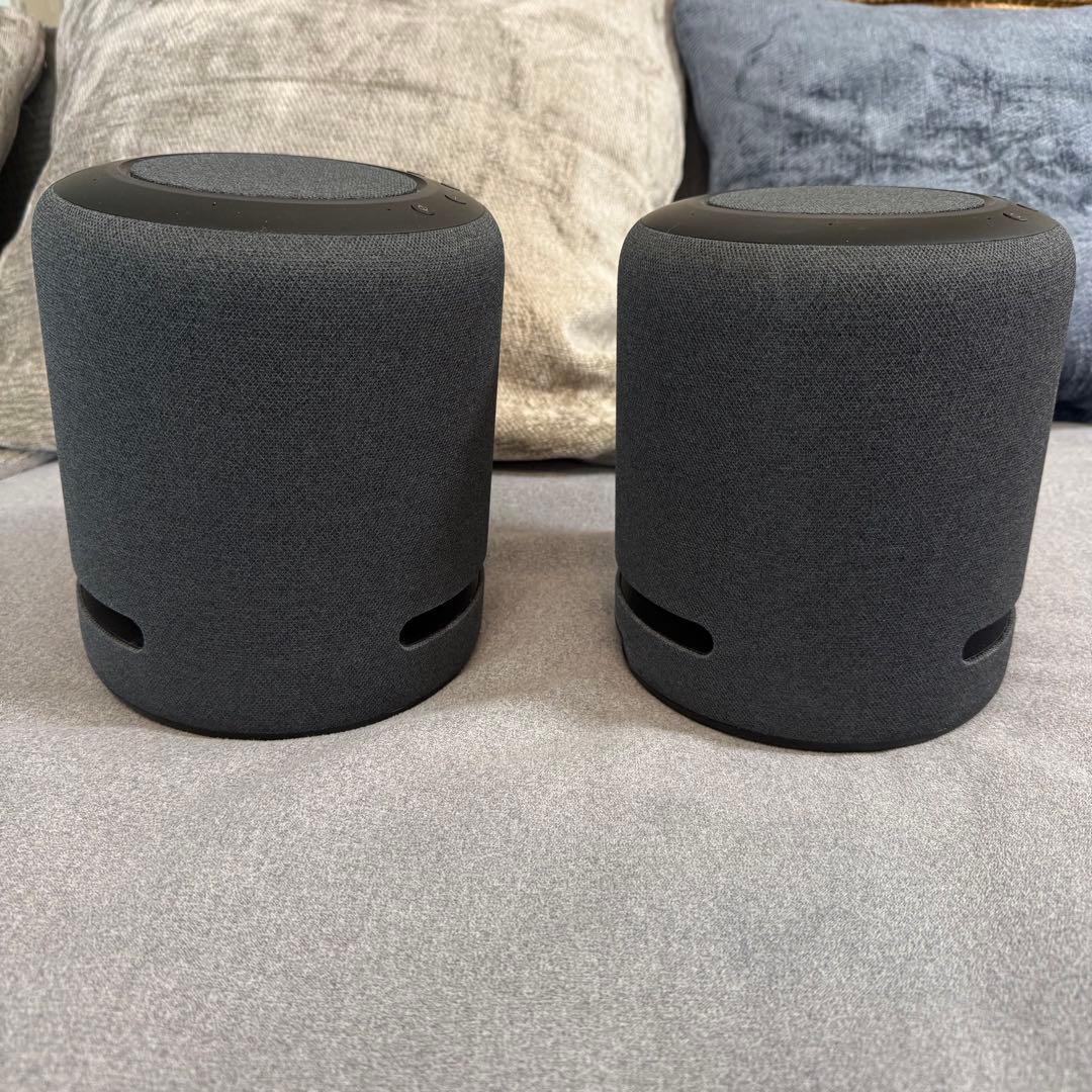 Amazon Echo Studio 黒　2台セット　美品　エコースタジオ