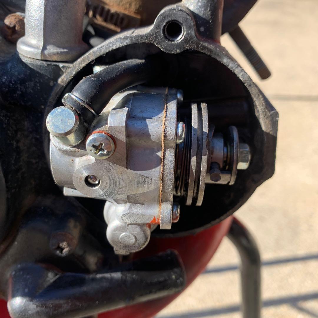 TZ50 エンジン　圧縮あり　マニホールド　オイルポンプ　ジェネレーター　セット