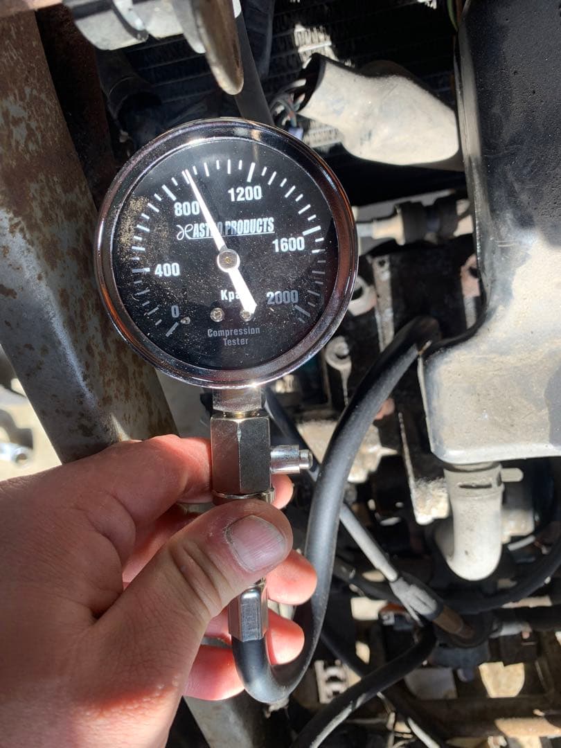 TZ50 エンジン　圧縮あり　マニホールド　オイルポンプ　ジェネレーター　セット