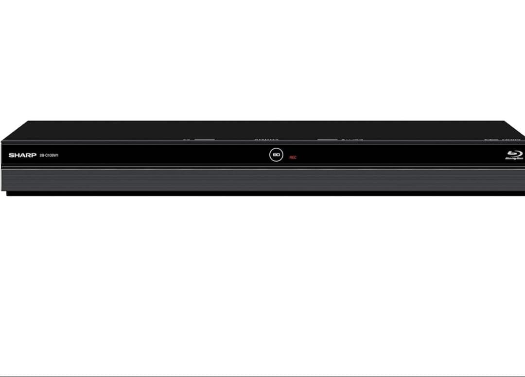 美品　SHARP AQUOS 2B-C10BW1 1TB ブルーレイレコーダー