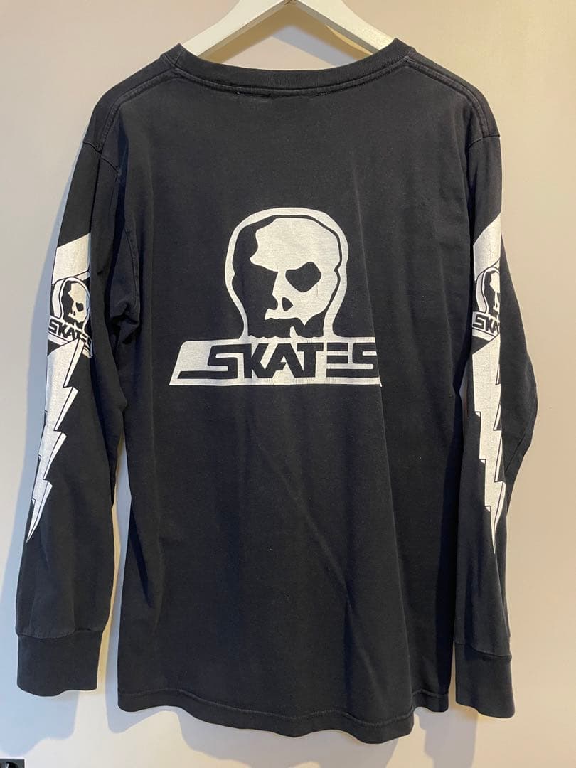 a　SKULLSKATES ロンT サイズM ビンテージ レア