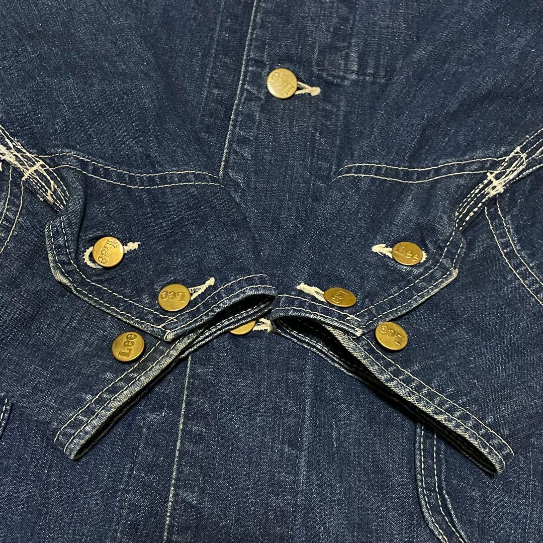 激レア 極美品 60s usa製 Lee 91-J デニム カバーオール 濃紺