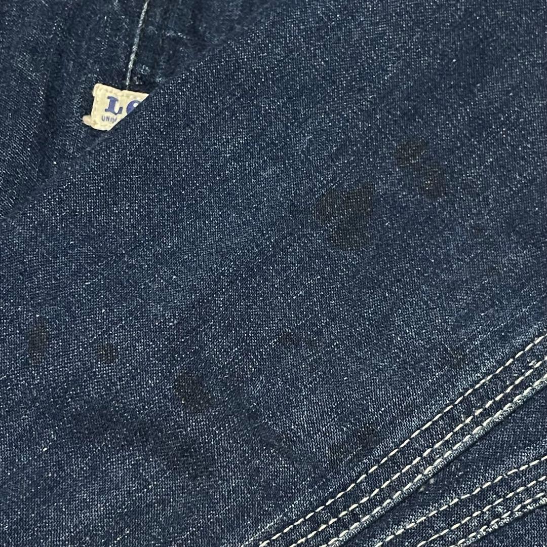 激レア 極美品 60s usa製 Lee 91-J デニム カバーオール 濃紺