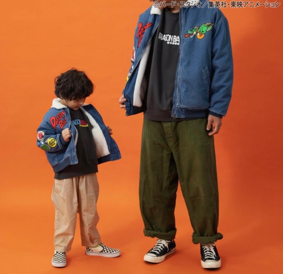BREEZE ドラゴンボールコラボ_デニムボアジャケット