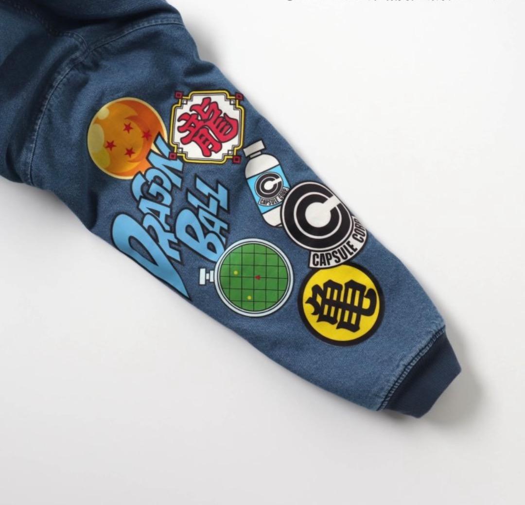 BREEZE ドラゴンボールコラボ_デニムボアジャケット