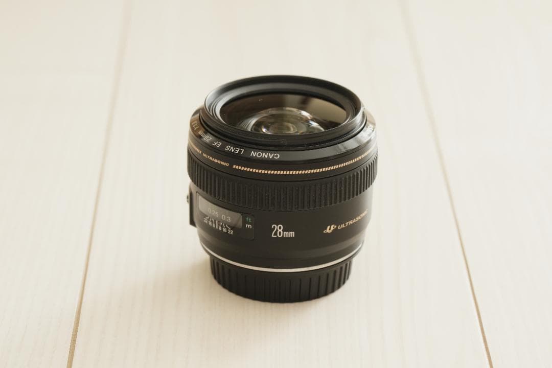 Canon EF 28mm f/1.8 USM レンズ