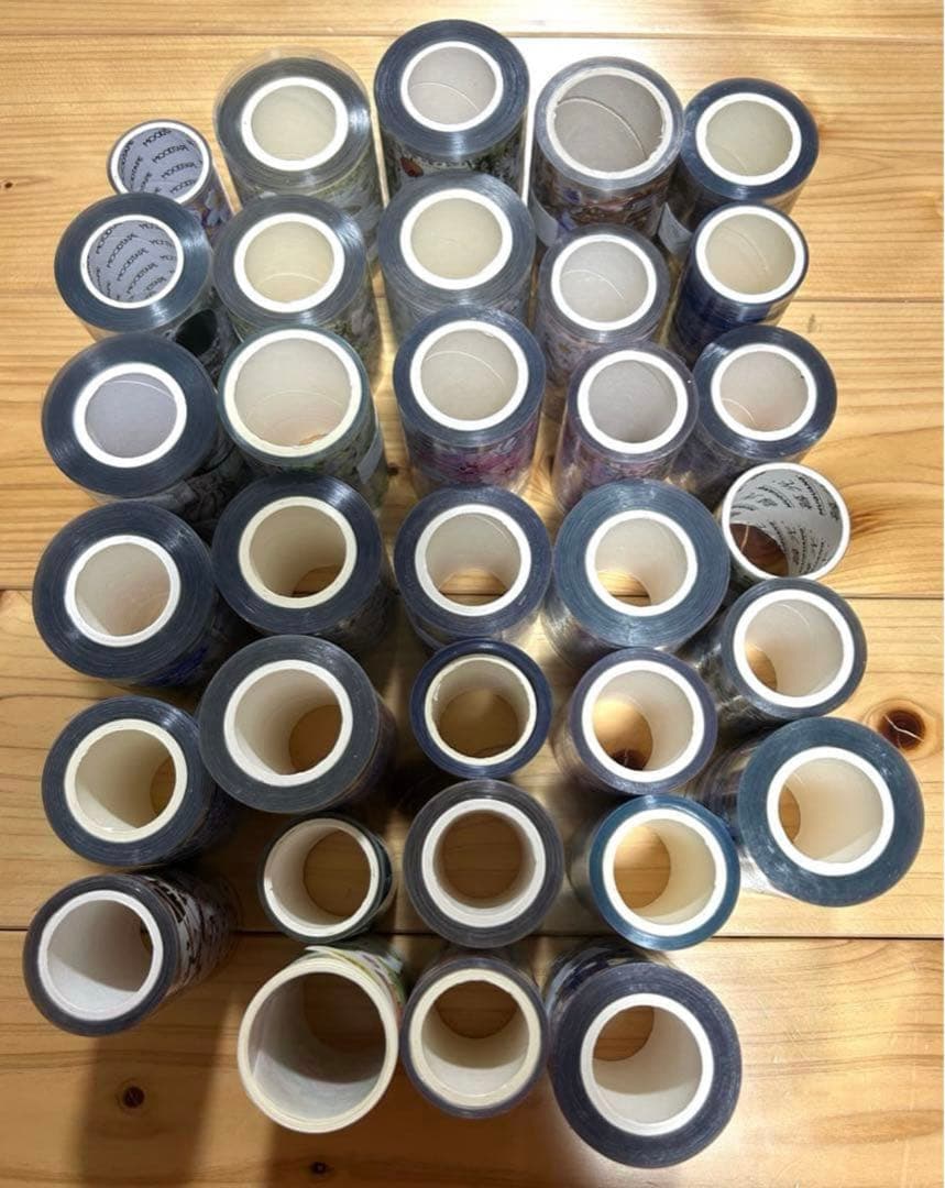 ら*日様 海外マステ 中古巻売り まとめ売り 大量装飾系