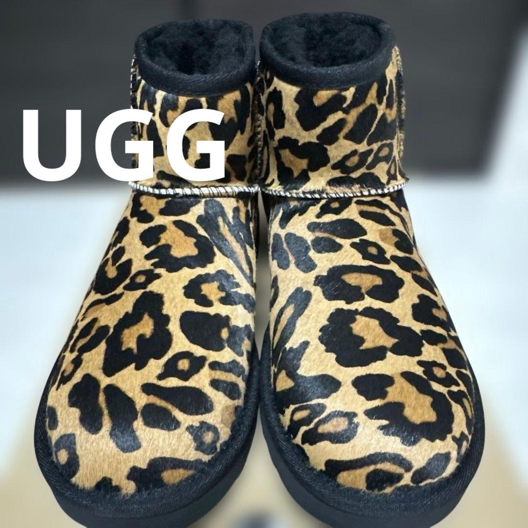 新品未使用UGG W CLASSIC MINI PANTHER サイズ6