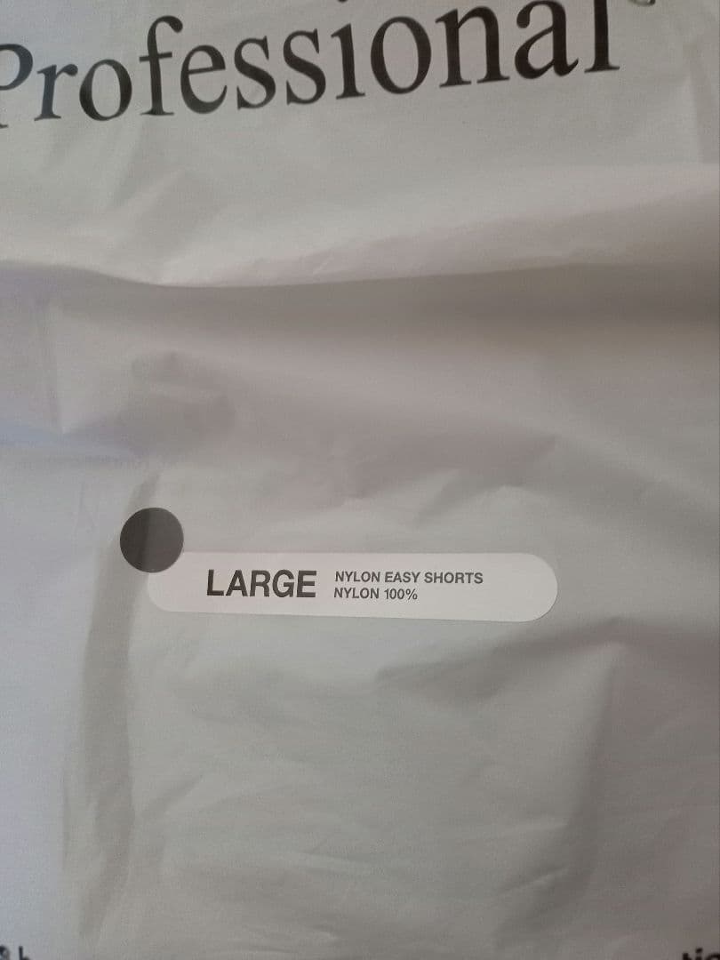 ENNOY Nylon Easy Shorts Charcoal25SSＬ