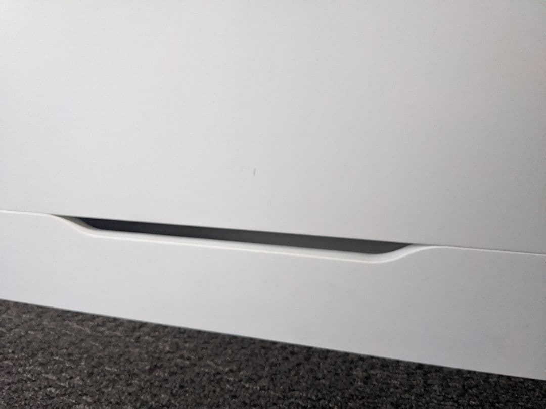 IKEA ホワイトデスク 132cm 引き出し2つ