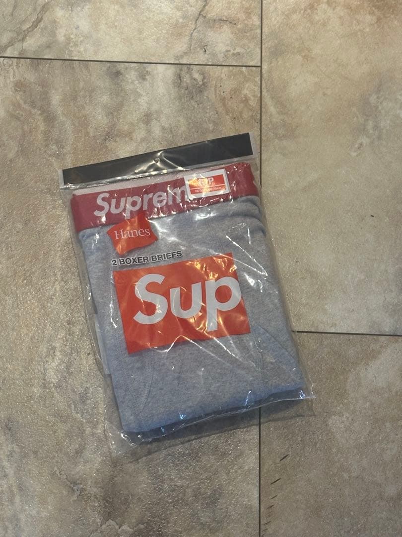 Supreme®/Hanes® Boxer Briefs (2 Pack) S