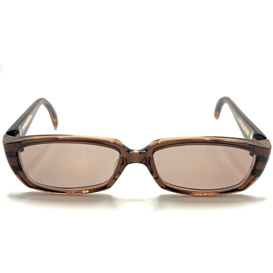 【美品】MASUNAGA 増永眼鏡　スクエア　サングラス　セルフレーム　鯖江