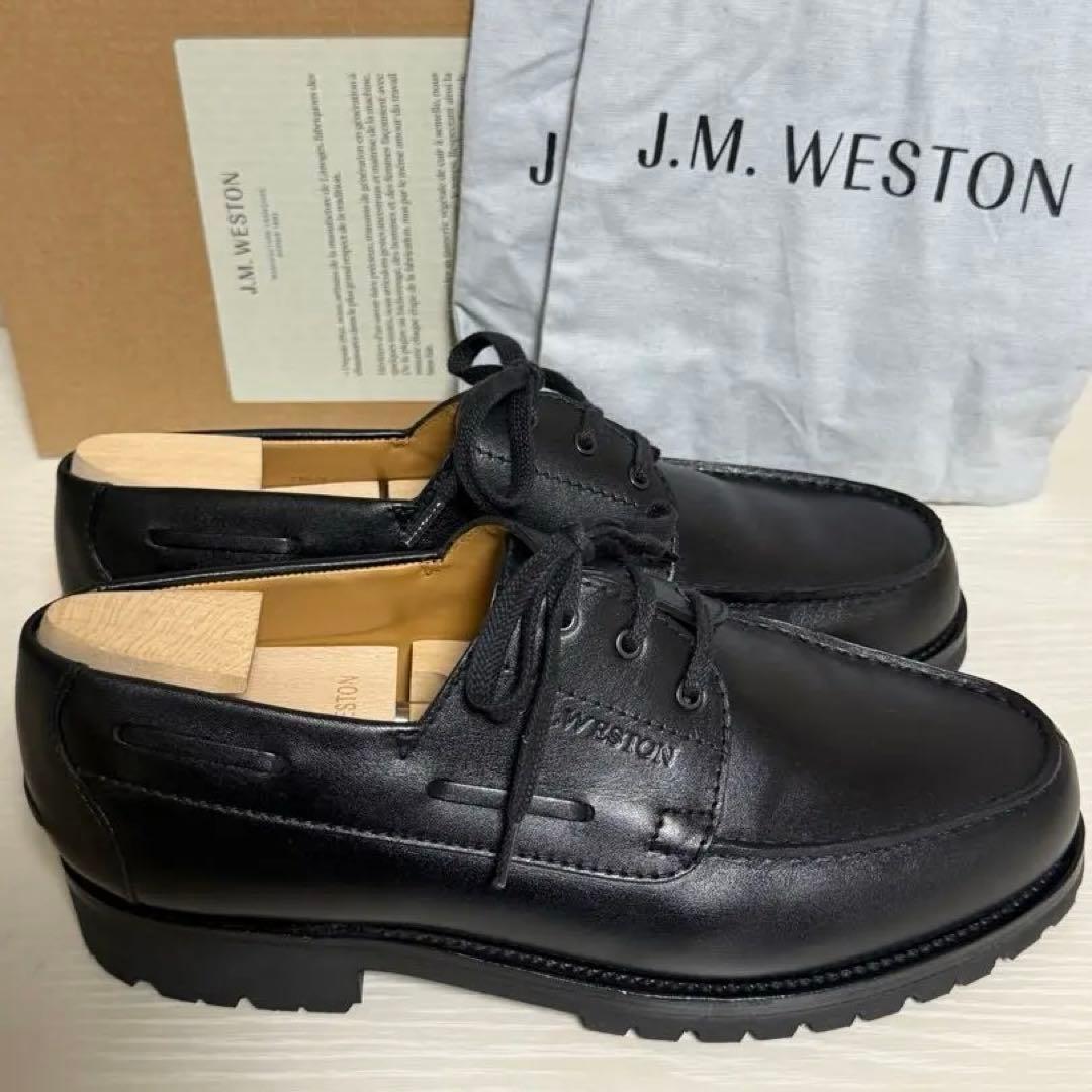 ◆美品◆ J.M. WESTON 690 ヨットダービー　ロシアンカーフ