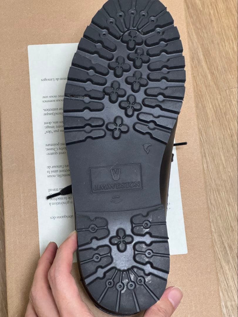 ◆美品◆ J.M. WESTON 690 ヨットダービー　ロシアンカーフ