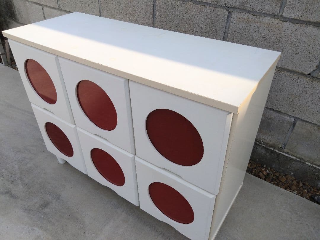 送料込 ヴィンテージ 1995年 ワイドチェスト W900×D350×H700