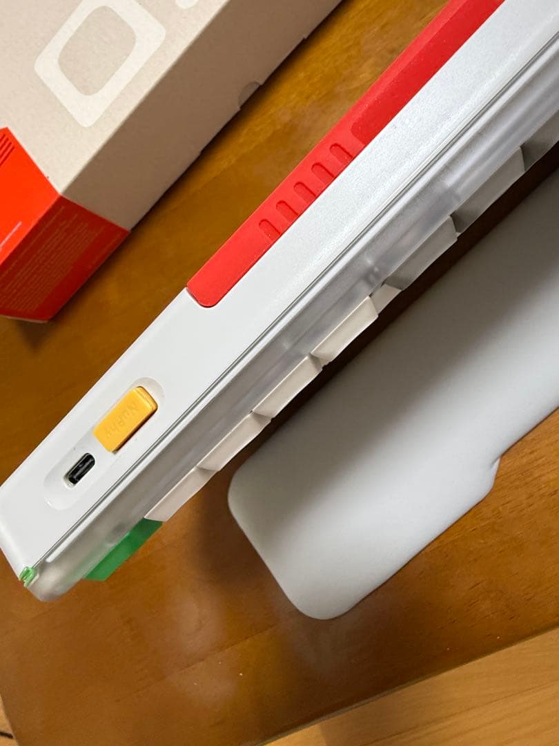 NuPhy Kick75 Blush Nano軸 純正リストレスト付