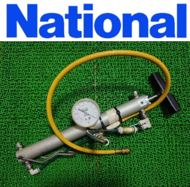 ナショナル 簡易真空ポンプ タスコ バキュームゲージ エアコン 移設 設置