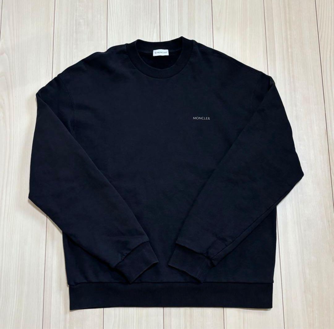 ア*ル様 【美品】モンクレール スウェット トレーナー ブラック L