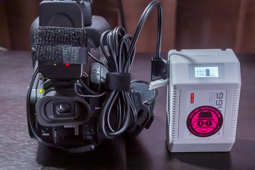 CANON XF400/405用 Dtap-DCケーブル XP-DV-CA946