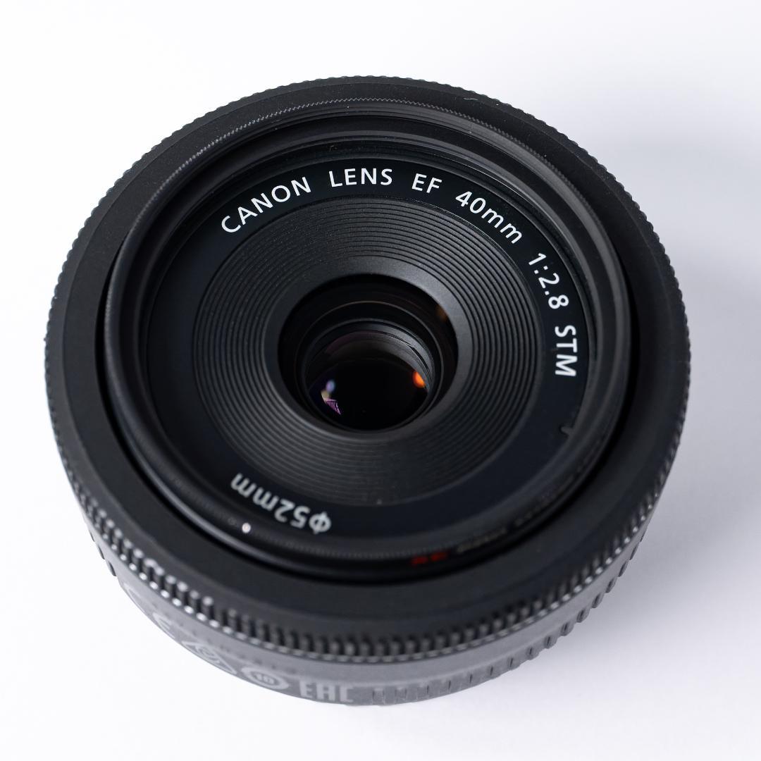 Canon EF40mm F2.8 STM 単焦点レンズ 保護フィルム付き