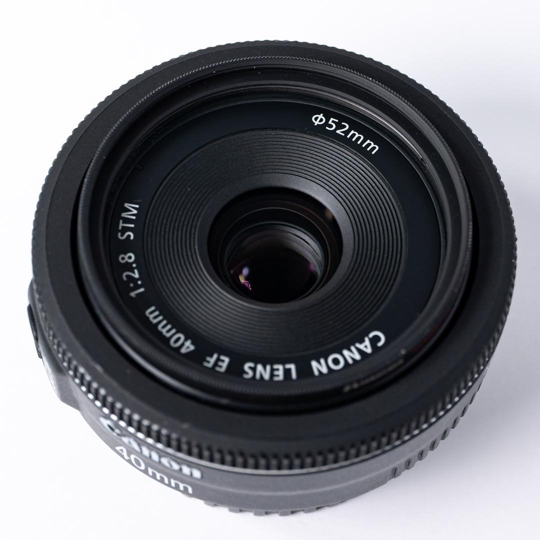 Canon EF40mm F2.8 STM 単焦点レンズ 保護フィルム付き