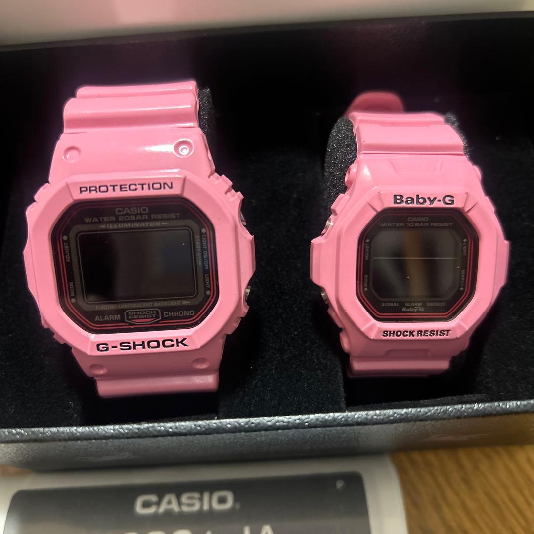 G-SHOCK & Baby-G ホワイト 腕時計　ペアウォッチ　電池切れ