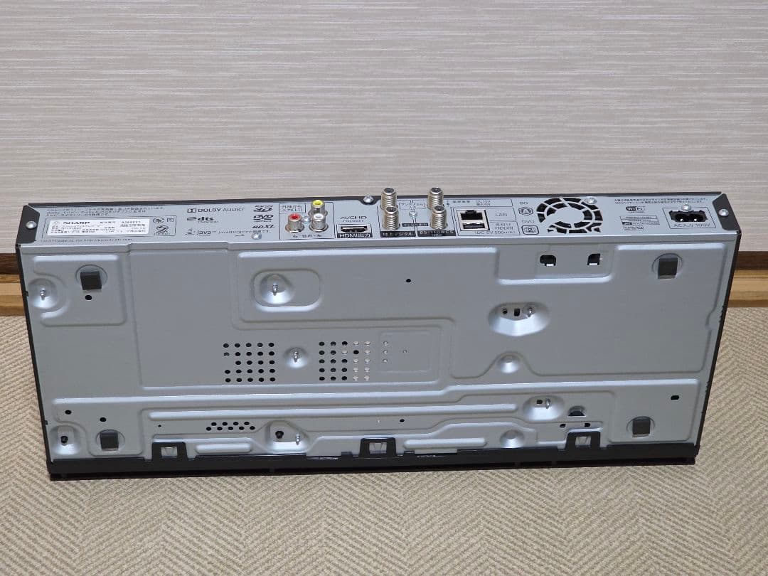 SHARP ブルーレイディスクレコーダー 2B-C10BW1