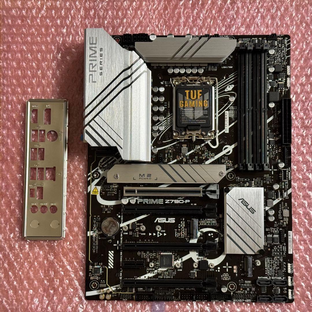 ASUS PRIME Z790-P CSM 動作確認済み 本体+I/Oパネル