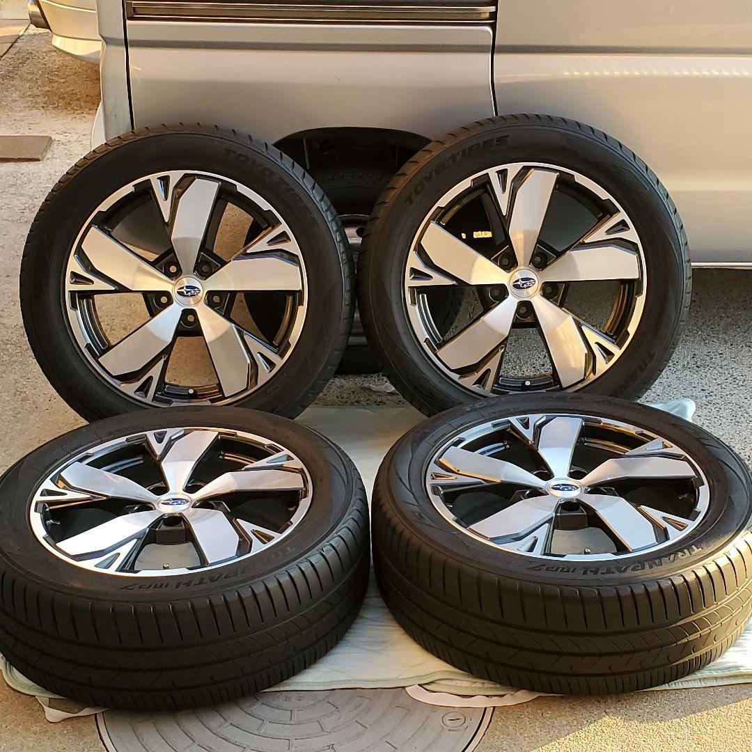 シンさん④❗フォレスターSKEアドバンス❗純正アルミ❗225/55R18❗