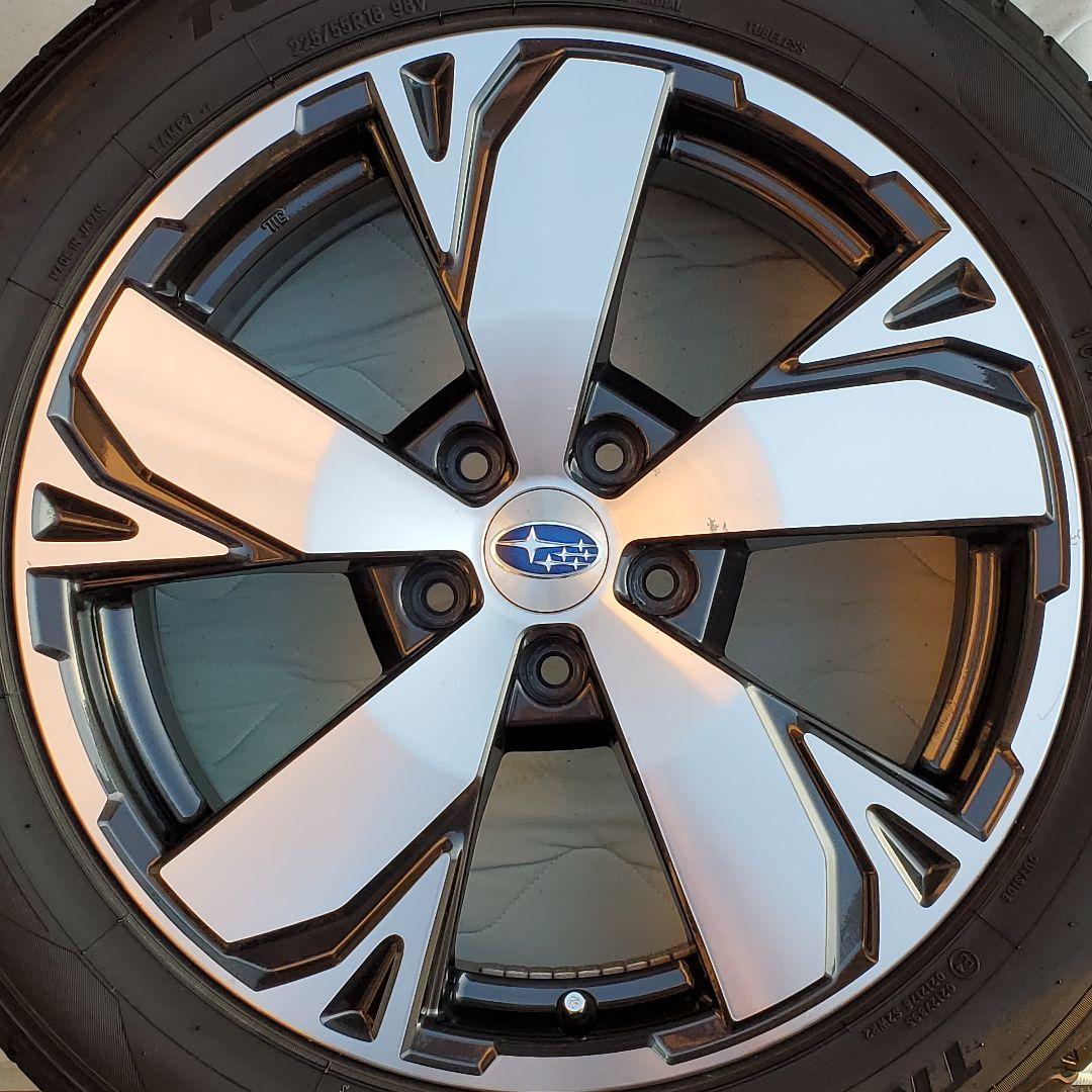 シンさん④❗フォレスターSKEアドバンス❗純正アルミ❗225/55R18❗