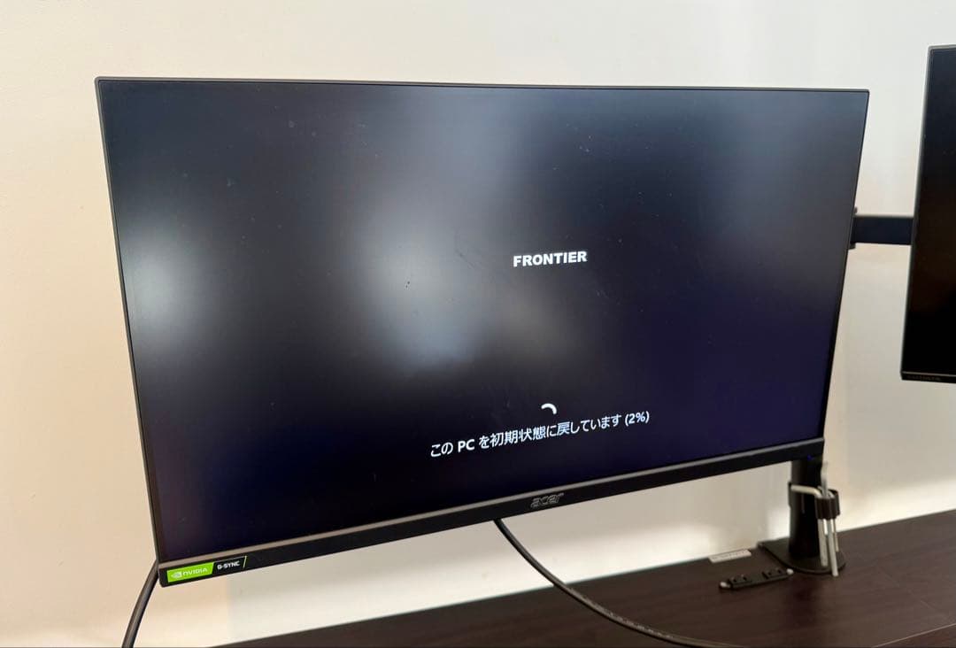 acer Nitro 24.5インチ FHD モニター