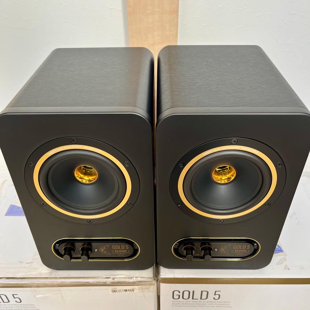 TANNOY GOLD5 ペア　パワード　スタンドモニタースピーカー