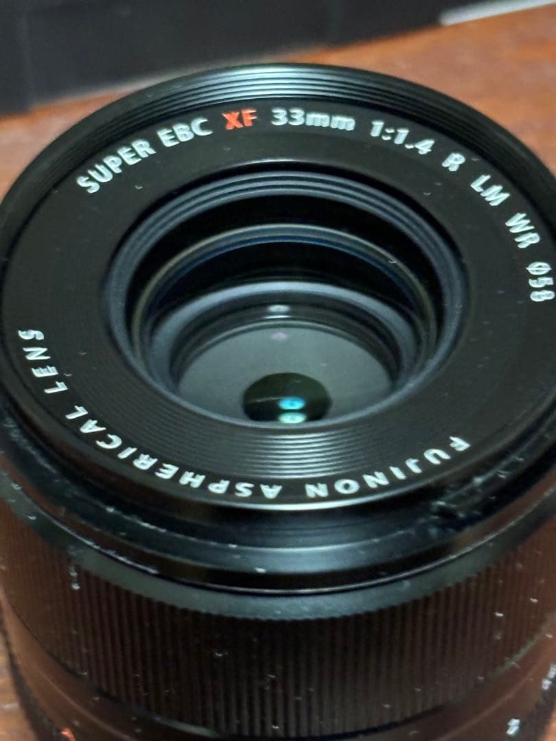 【美品・元箱付属】Fujifilm XF33mmF1.4 R LM WR