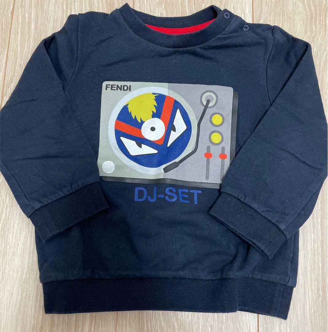 フェンディ24M スウェットandロンTとGUCCI 18〜24M ロンT