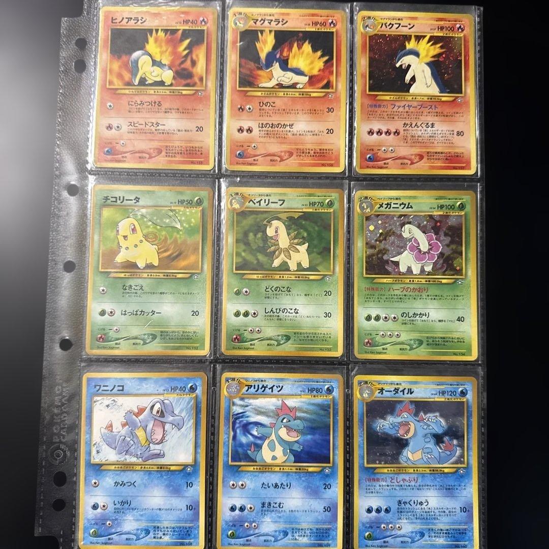 旧裏　ポケカ　ポケモンカードNEO プレミアムファイル1