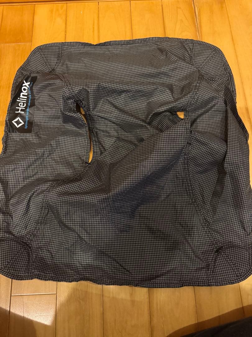 Helinox チェアゼロ　グレー・ブラック　ヘリノックス