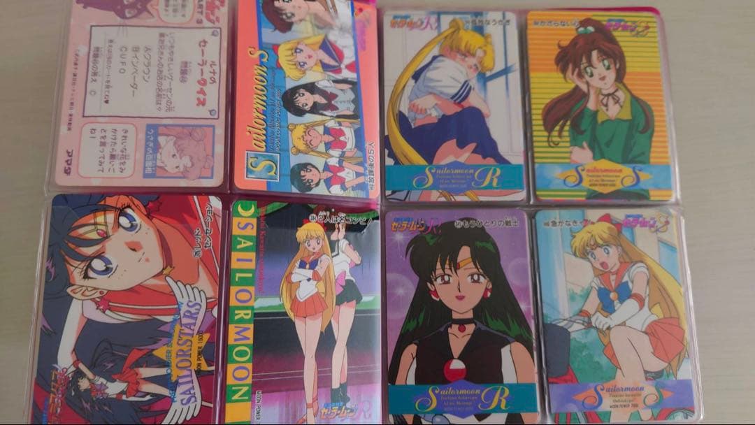 セーラームーンカード 約355枚 カードファイル カードケースセット 当時物