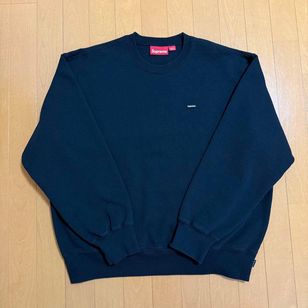 Supreme Small Box Crewneck ブラック 24aw