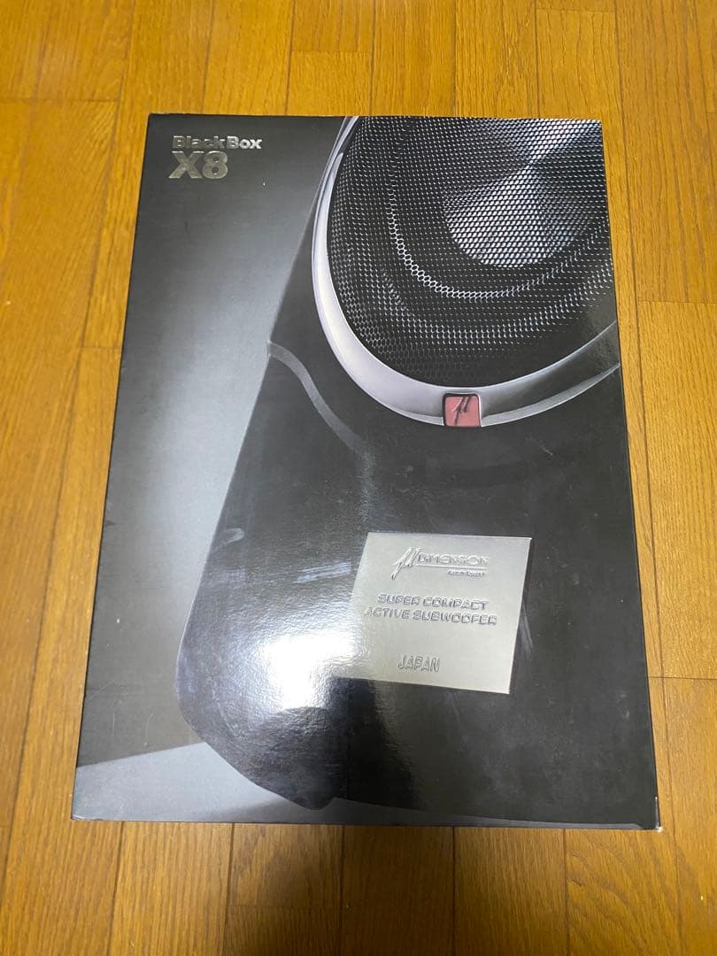 μ DiMENSiON BLACK BOX X8 サブウーファー