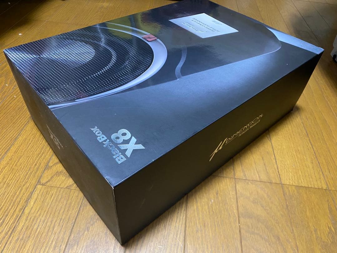 μ DiMENSiON BLACK BOX X8 サブウーファー