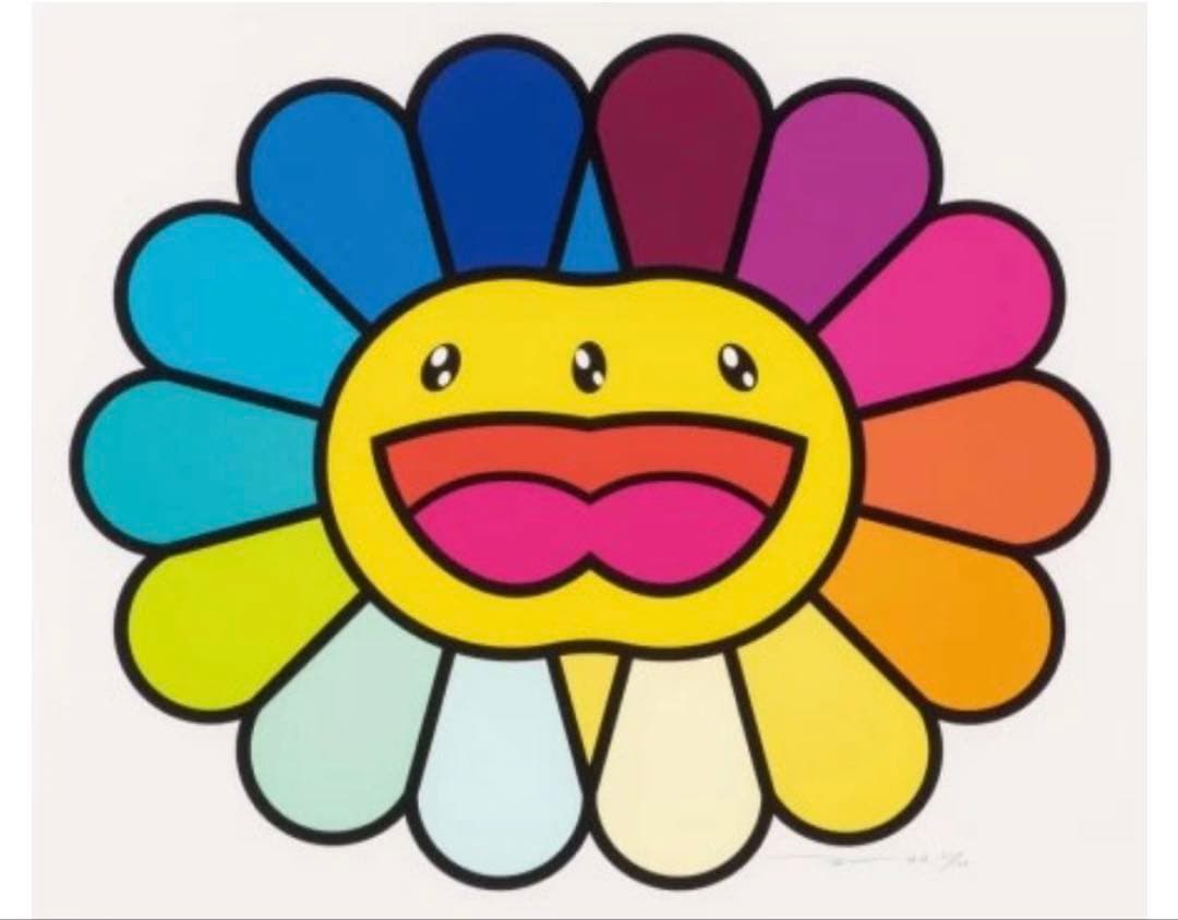 村上隆　マルチカラーダブルフェイス・イエロー