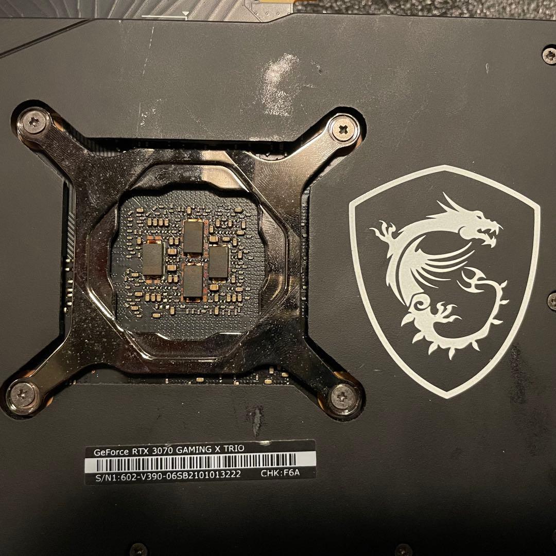 最終再出品 ジャンク MSI GeForce RTX 3070 Gaming X
