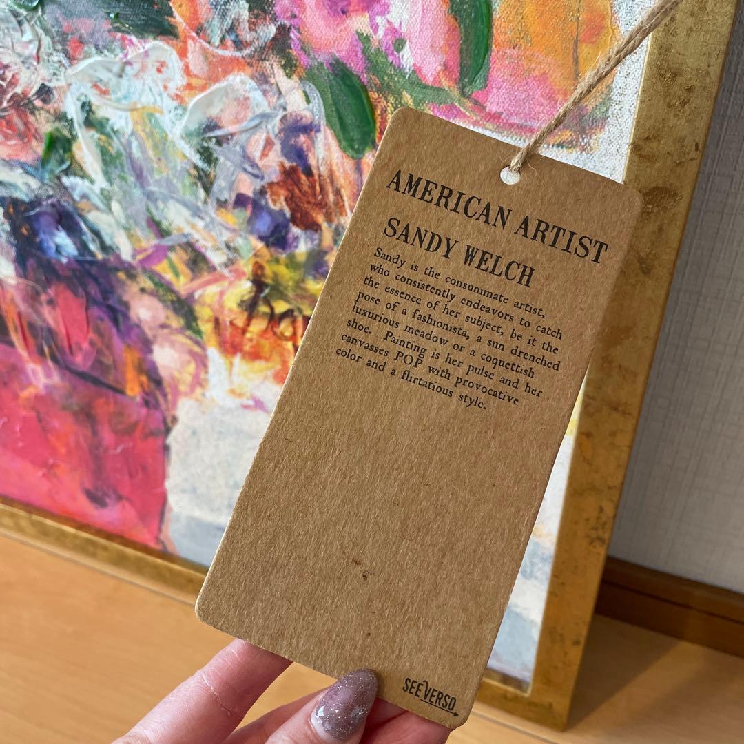 Francfranc SANDY WELCH アートボード ¥19,800税込