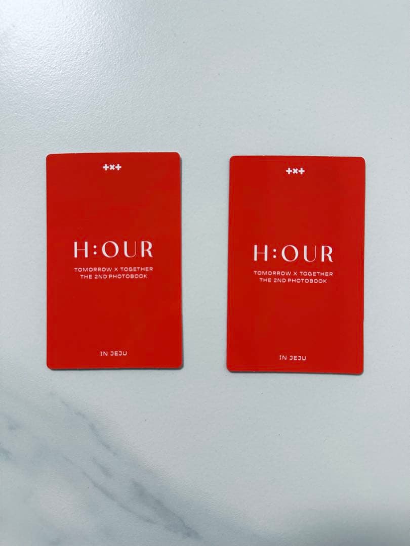 TXT フォトブックトレカ2枚セット