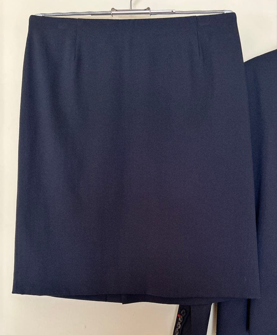 INDIVI V.A.I ☆インディヴィ☆スカートスーツ☆42☆ブラック